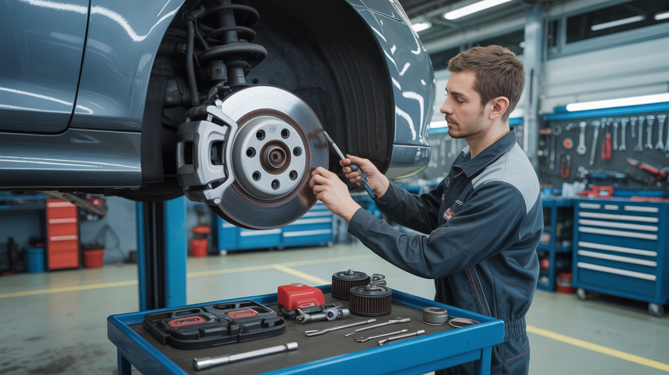 Mellanservice - Omfattande service och kontroller